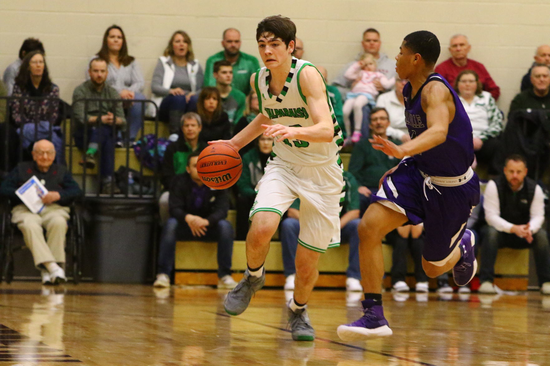 Gallery: Chesterton Sectional - Valparaiso vs. Merrillville boys basketball